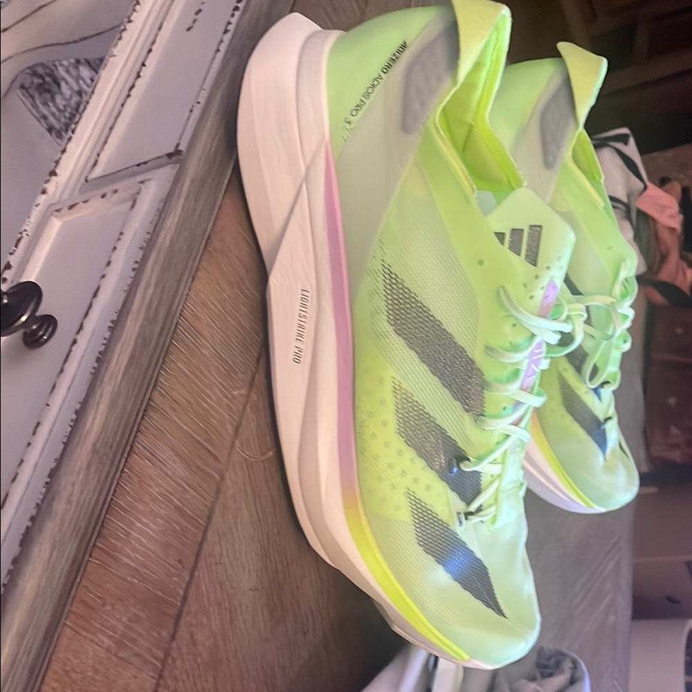 adidas Adizero Adios Pro 3 'Neon Green Black Pink' IG6445